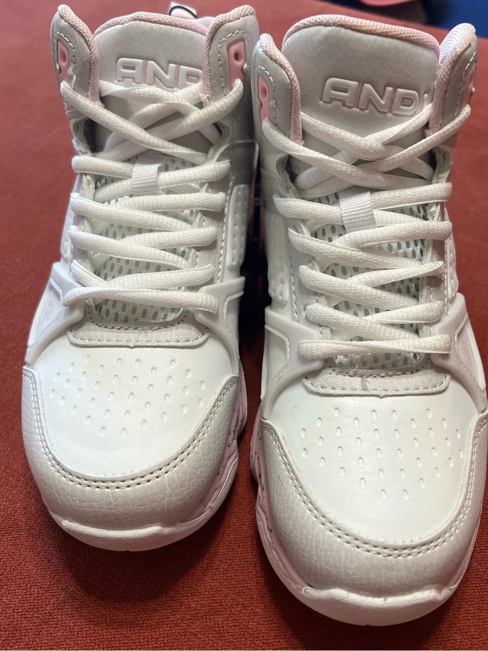 AND1 Girl’s Basketball High Top Sneakers - Picture 4 of 6
